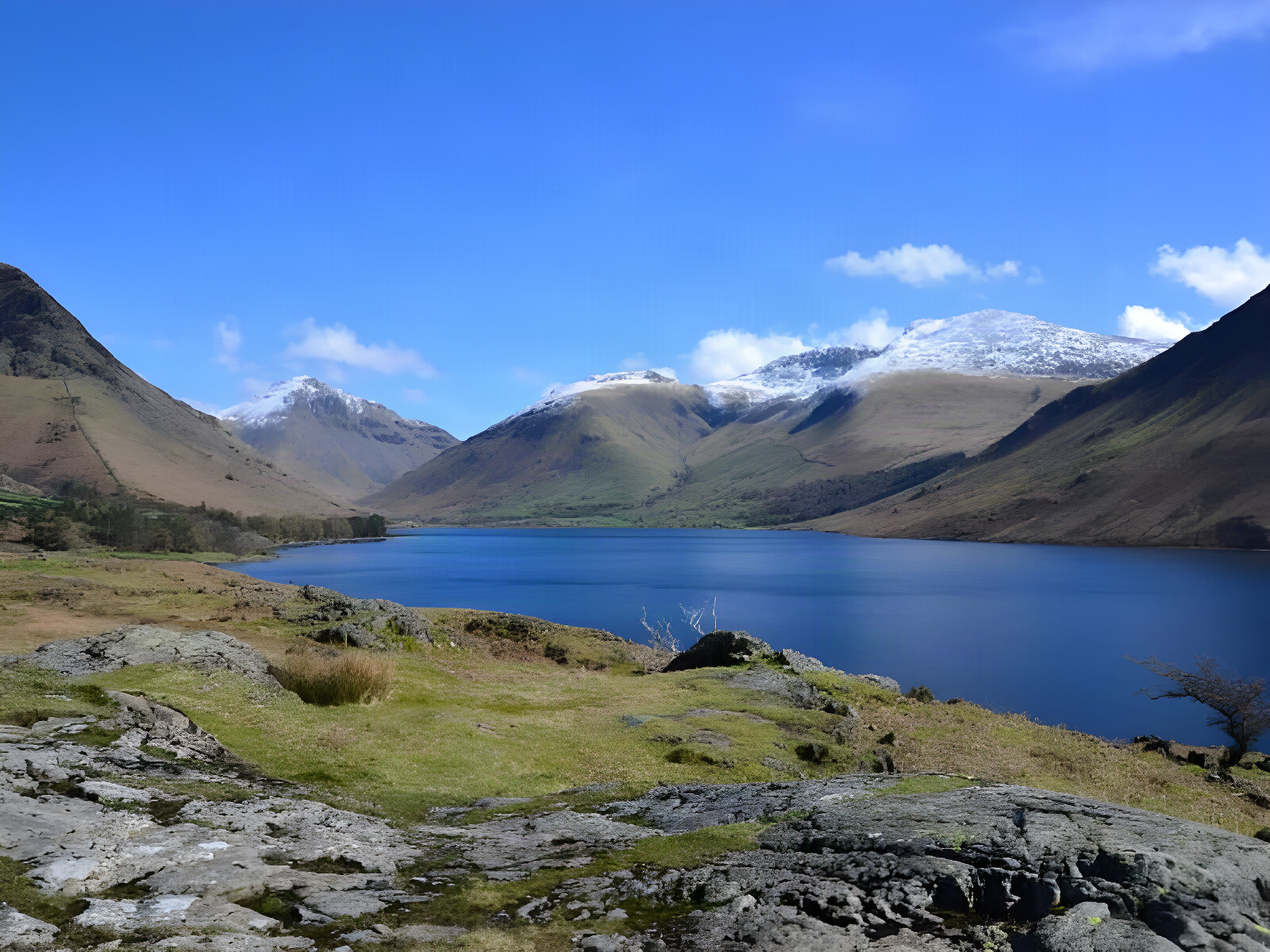 Wastwater lake and the screes