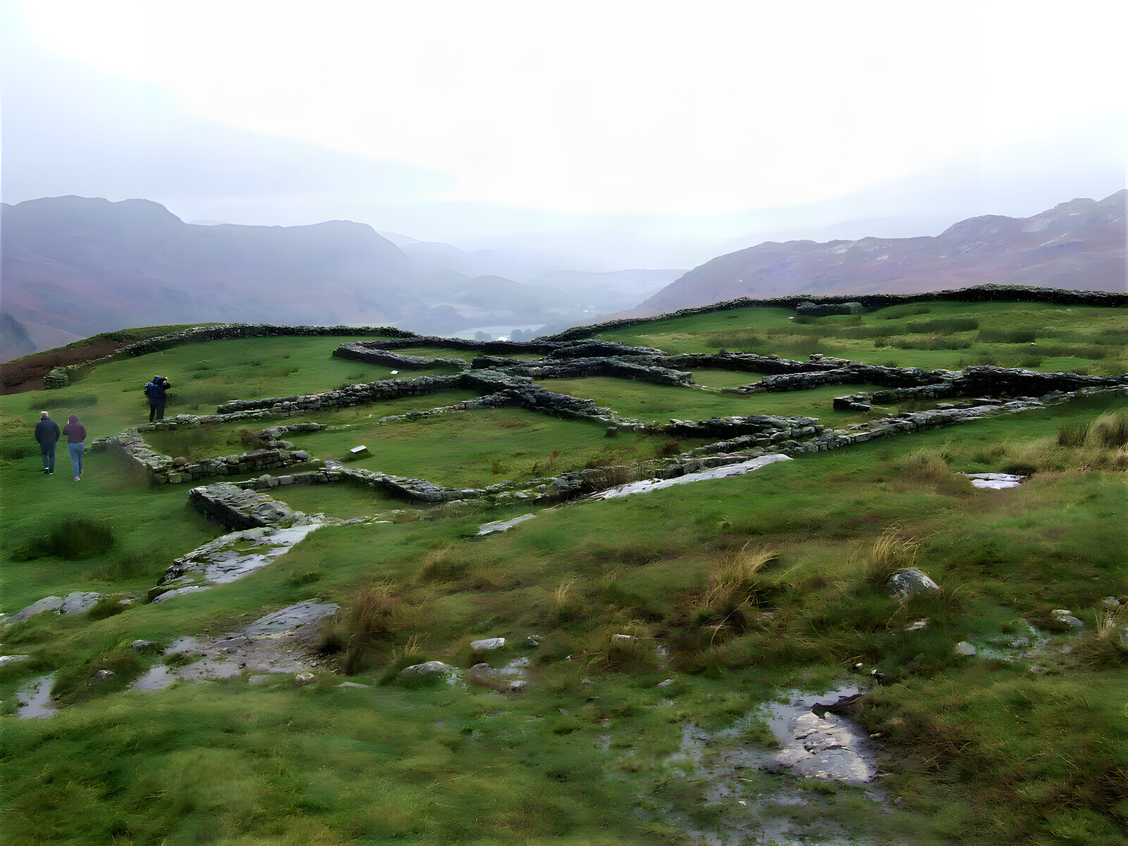Hardknott Roman Fort above Eskdale