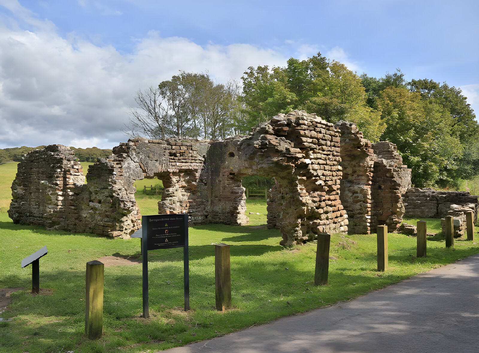 The Roman bath house at Ravenglass